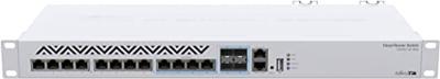 Mikrotik CRS312-4C+8XG-RM netwerk-switch L3 10G Ethernet (100/1000/10000) 1U Wit