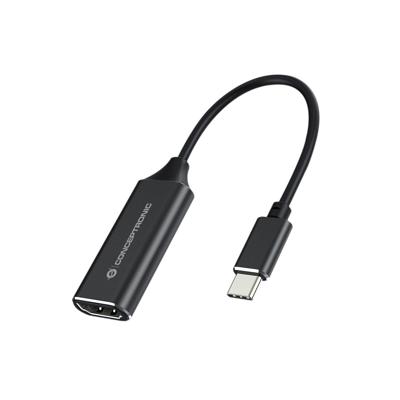 Conceptronic ABBY03B video kabel adapter HDMI Type A (Standaard) USB Type-C Zwart