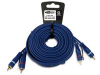 RCA Kabel - 5M Blauw (CL195) - thumbnail