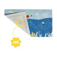 Badabulle Badmat met thermometer Zeedieren - thumbnail