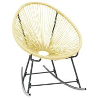 VidaXL Tuinstoel acapulco poly rattan beige - thumbnail