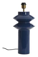 Light & Living Tafellamp 'Petch' 40cm, kleur Blauw (excl. kap) - thumbnail