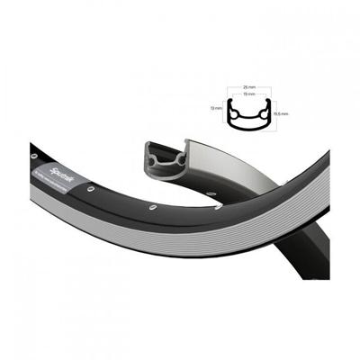 Rigida Velg ryde 28 (622) sputnik 36g | zwart | geslepen