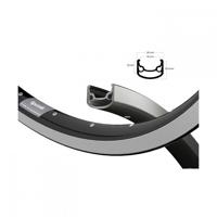 Rigida Velg ryde 28 (622) sputnik 36g | zwart | geslepen - thumbnail