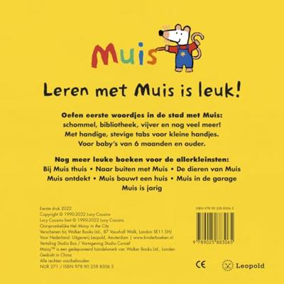 WPG Uitgevers Muis in de stad - eerste woordjesboek WPG Uitgevers Muis in de stad - eerste woordjesboek