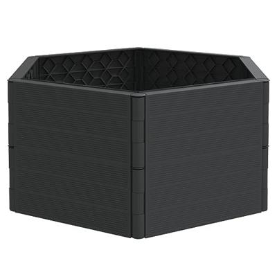 Plantenbak PP antracietkleurig