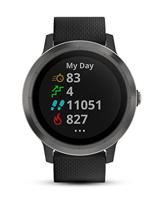 Garmin Vívoactive 3 GPS-fitnesssmartwatch - vooraf geïnstalleerde sport-apps, contactloze betaling met Garmin Pay, gunmetal - thumbnail