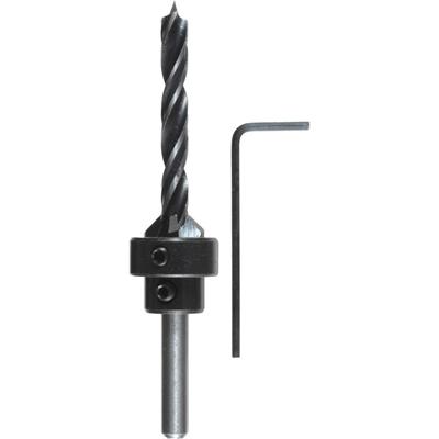 KWB Houtspiraalboor met opsteekverzinker en dieptestop 5mm boren KWB Houtspiraalboor met opsteekverzinker en dieptestop 5mm boren