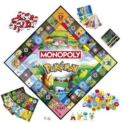 Hasbro Gaming Monopoly Pokémon Hasbro Gaming Monopoly Pokémon