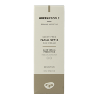 Green People Suncream face scent free SPF15 50 Milliliter - thumbnail