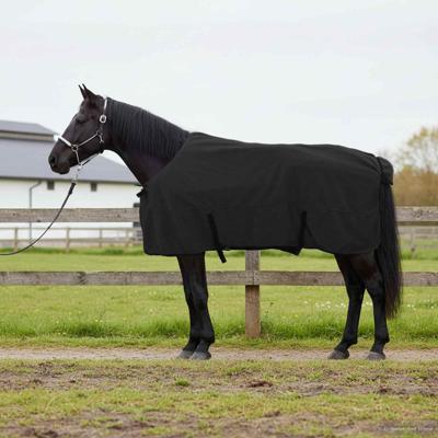 VidaXL Paardendeken zwart polyester VidaXL Paardendeken zwart polyester