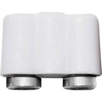 BELI-BECO 61/17ws Miniatuur-laboratoriumconnector Koppeling, recht Stift-Ø: 2.6 mm Wit 1 stuk(s) - thumbnail