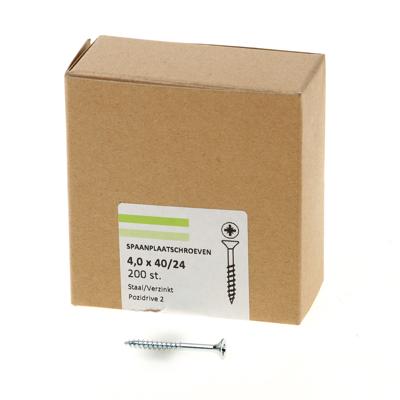 Spaanpl.schr.vz pk pz2 4.0X40/24 dd Spaanpl.schr.vz pk pz2 4.0X40/24 dd