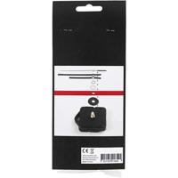 Creativ Company Klokonderdelen en uurwerken, max. afstand 6 mm, zwart, 1 set - thumbnail