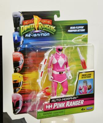 Mighty Morphin Power Rangers actiefiguur Roze Ranger