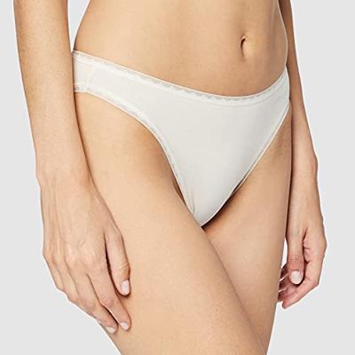 2-pack dames Basic Tai GO - biologische slips - M - Creme | Dames slip - Onderbroek - Ondergoed - M - Onderbroek - Ondergoed