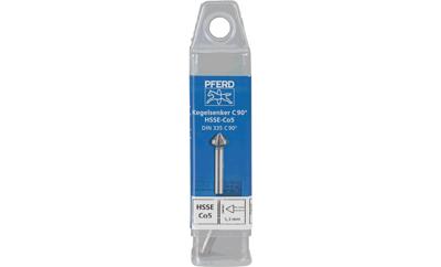 PFERD TOOLS KES HSSE DIN 335 C90° 5,3 25202124 Kegelverzinkboor 5.3 mm HSS 1 stuk(s) PFERD TOOLS KES HSSE DIN 335 C90° 5,3 25202124 Kegelverzinkboor 5.3 mm HSS 1 stuk(s)