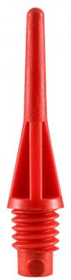 Bull's Star softtips (2BA) 18,3 / 6 mm rood 100 stuks