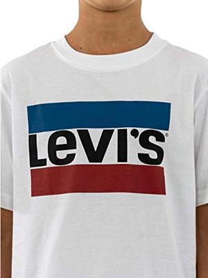 T-shirt Sportswear Logo voor jongens LEVI'S¨ wit T-shirt Sportswear Logo voor jongens LEVI'S¨ wit