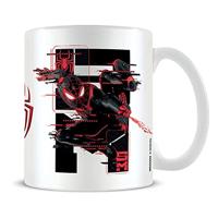 Marvel Mug, Coaster and Keychain Set Spider-Man Miles Morales Web Glitch - thumbnail