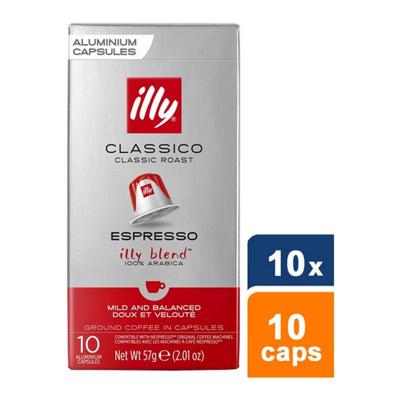 Illy - Classico Espresso Koffiecups - 10x 10 capsules
