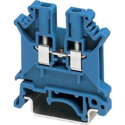 Phoenix Contact 3001514 Doorgangsserieklem 5.2 mm Schroeven Blauw 50 stuk(s)