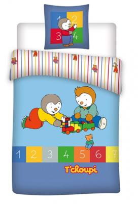 T'choupi Dekbedovertrek Playing 140 X 200 cm - 65 x 65 cm Katoen T'choupi Dekbedovertrek Playing 140 X 200 cm - 65 x 65 cm Katoen