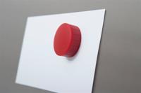 Magneet MAUL Solid 38mm 2500gr rood 10 stuks - thumbnail