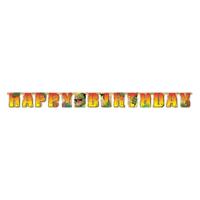 Haza Witbaard letterslinger happy birthday, 220cm - thumbnail