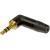 Neutrik NTP3RC-B Jackplug 3,5 mm Stekker, haaks Aantal polen: 3 Stereo Zwart 1 stuk(s) - thumbnail