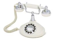GPO GPOOPLPBCR Opal Classic Desk Telephone Push Button Cream - thumbnail
