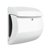 Burg-Wächter Piano kunststof brievenbus - wit - thumbnail