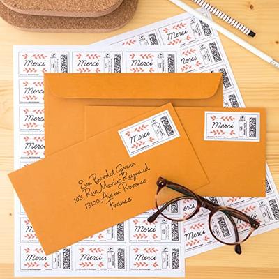 Printerlabels Apli 100 Lakens 64 x 33,9 mm Wit