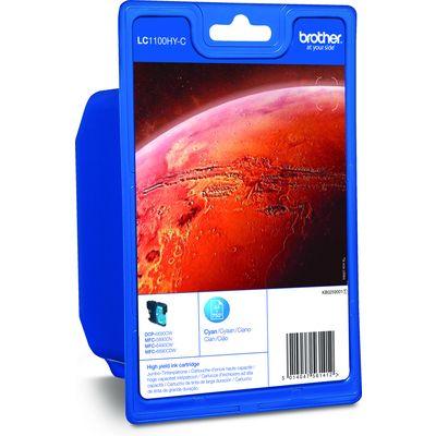 Brother inktcartridge, 750 pagina's, OEM LC-1100HYC, cyaan