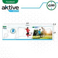Voetbaldoel Aktive 182 x 91 x 122 cm - thumbnail