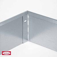 Graskant metaal 118 x 20 cm - thumbnail