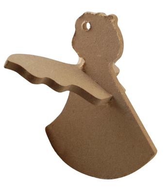 Vaessen Creative • mdf 3d kerstengel 96x74mm 3pcs