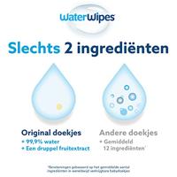 Waterwipes Biologisch Afbreekbare Doekjes 240 - thumbnail