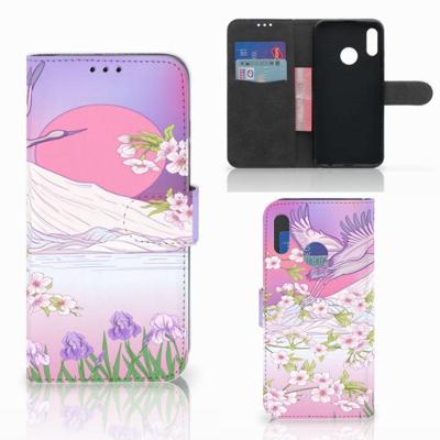 Honor 10 Lite | Telefoonhoesje | Met pasjeshouder | Bird Flying