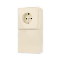 ELSO stopcontact 515100 1-voudig 16A RENOVATIE parelwit Meerdere kleuren 1 stuk(s) - thumbnail