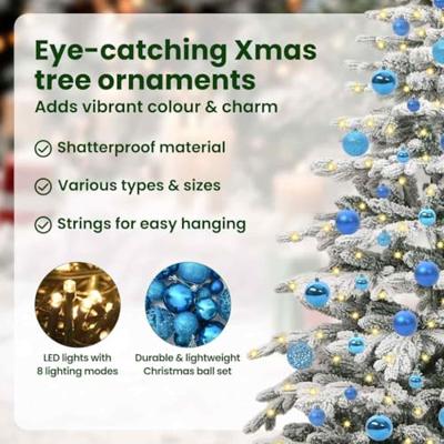 VidaXL Kunstmatige inklapbare kerstboom wit 180 cm pe en pvc