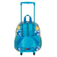 Lilo & Stitch 3D Backpack with Wheels Colors Turquoise Small - thumbnail