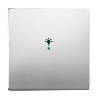 Busch-Jaeger 2CKA006220A0413 Afdekking 1-voudig free@home RVS 1 stuk(s) - thumbnail