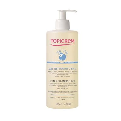 Topicrem Baby 2 In 1 Cleansing Gel 500ml