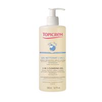 Topicrem Baby 2 In 1 Cleansing Gel 500ml - thumbnail