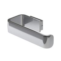 Toiletrolhouder Haceka Aline Brushed 15,6x3,5 cm Aluminium Geborsteld Zilver Haceka - thumbnail
