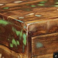 Tv-meubel wandmontage 60x30x19 cm massief gerecycled hout - thumbnail