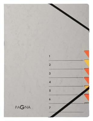 Sorteermap Pagna Easy A4 7 tabs geel/oranje Sorteermap Pagna Easy A4 7 tabs geel/oranje