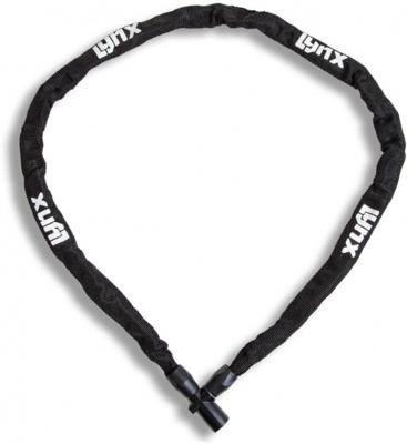 Lynx kettingslot 100cm zwart gehard staal