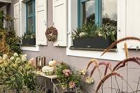 Bloempot Lechuza Zwart Grijs Polypropyleen - thumbnail